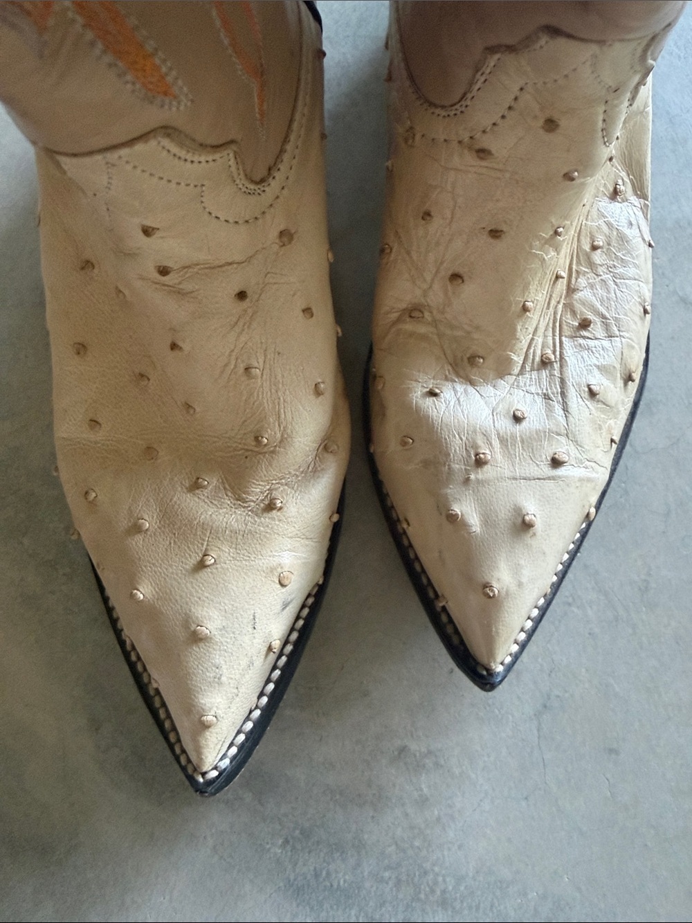 Abdala boots Ostrich Boots size 4 - Picture 16 of 16